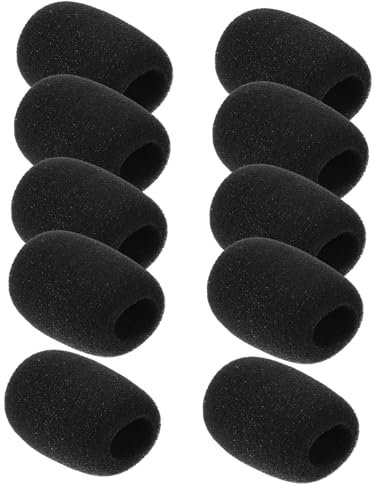 Toyvian 10 Piezas Fundas Para Micrófonos De Solapa De Para Micrófonos Para Uso Estudios De Grabación De Solapa