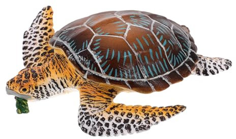PHENOFICE Dekorative Schildkrötenfigur Realistisches Modell Für Garten Tisch Aquarium Aus Robustem Polyresin Für Tierliebhaber Lernhilfe Für Langlebig Und Detailgetreu