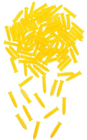 Operitacx 100Pezzi Tubi Per Ad Da Ancoraggi Muro Per Cartongesso Facili Da Installare Per Carichi Pesanti e Progetti Da Te