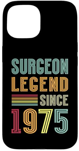 Surgery Legend 1975 51 Years Scalpel 51st Birthday Surgeon Case for iPhone 15