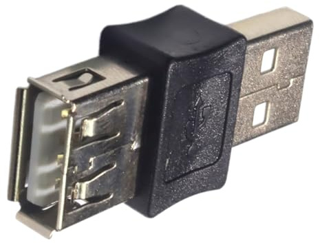 USB Kontakter Usb 2.0 Typ A Hona Till Typ A Omvandlare Kontakt