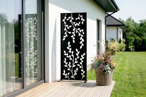 Casanoov Panneau décoratif FOLYA noir H.160cm motifs intégral
