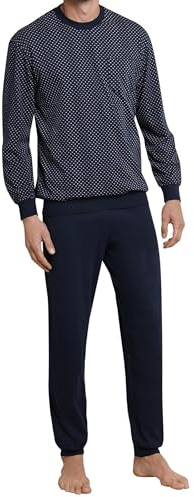 Schiesser Herren Schlafanzug lang mit Bündchen - Nightwear Set
