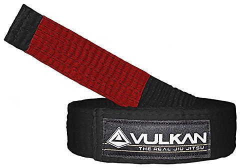 Vulkan Fight Company Brazilian Jiu Jitsu, BJJ Belt for Martial Arts Sports, Black, A4