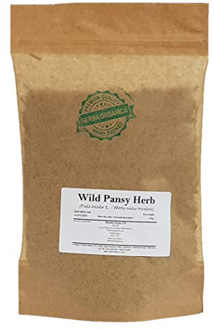 Herba Organica Wild Pansy Herb - Viola Tricolor L - Herbal Tea (50g)