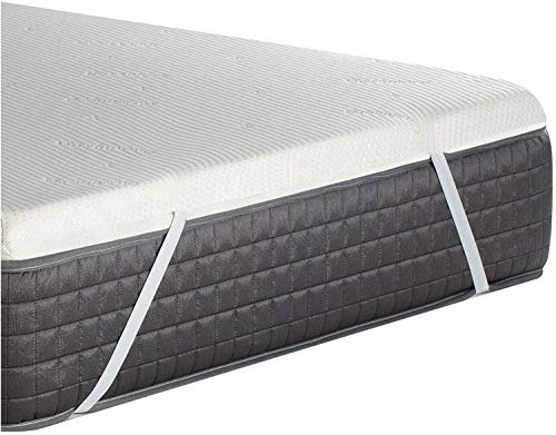MICAMAMELLAMA Surmatelas en Mousse viscoelastique à mémoire de Forme - epaisseur 8cm (120x180x8)