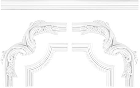 2 Meter | Wand- und Deckenumrandung | PU | Fries | stoßfest | Perfect | 43x20mm | CR818