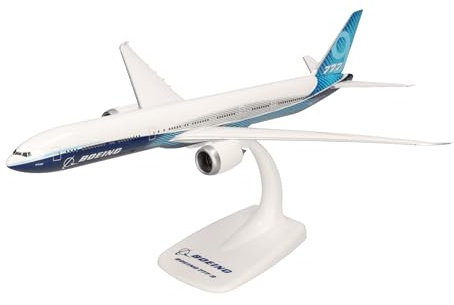 herpa 612630 – Boeing 777-9, N779XW Passagierflugzeug, Flugzeug Modell, Flieger, Miniaturmodelle, Kleinmodell, Sammlerstück, Detailgetreu, Kunststoff, Mehrfarbig - Maßstab 1:250