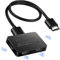 HDMI Splitter 1 in 4 Out with 3.9ft Cable, 4K HDMI Splitter (Mirror Only, Not Extend), 4 Port HDmi splitter for PS4 Xbox Sky Box Fire Stick HDTV Projector- 1 Input to 4 Outputs