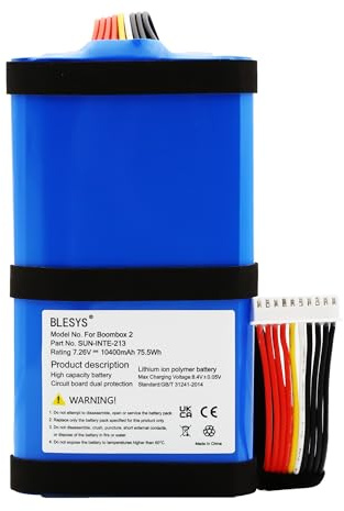 BLESYS Batterie pour JBL Boombox 2 SUN-INTE-213 SUN-INTE-268