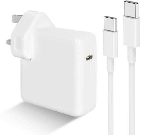106W USB C Super Fast Charger,Mac Book Pro Charger,USB C to C Laptop Power Adapter,Compatible with MacBook Pro 16,15,14,13 inch,MacBook Air 13 Inch and All USB C Device,Type C Wall Charger