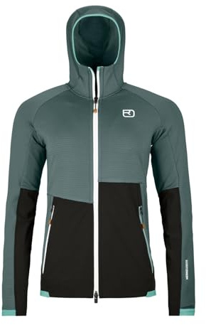 ORTOVOX Unisex Fleece Rib Hoody W Sweatshirt (1er Pack)
