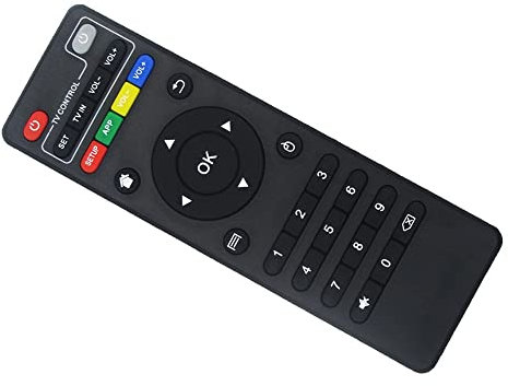 1pc TV Box Telecomando Universale Android TV BOX Apprendimento Telecomando for H96 X96 MAX/V88/TX6/T95X/Z Plus/TX3 M12 MXQ