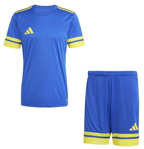 Addias Trikotsatz Herren blau gelb Squadra 25 Gr/M - Sportbekleidung Set