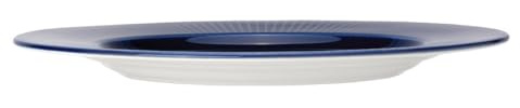 Steelite Willow Azure Large Well Gourmet Plate 11.25inch / 28.5cm, Case of 6