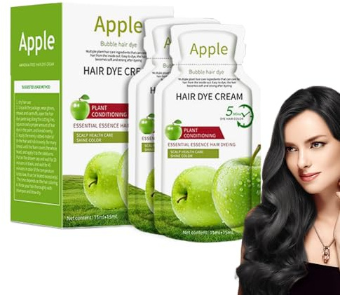 Colorante per capelli, 300 ml, crema colorante con copertura grigia, fragranza fruttata a lungo termine, estratti vegetali naturali per salone a casa, principianti e familiari
