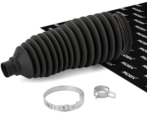RIDEX Lenkmanschette Vorne Faltenbalg Lenkung 185mm Kompatibel mit PEUGEOT 2008 Kombi CU 207 WA, WC 207 CC WD 208 I Schrägheck CA, CC 207 SW WK