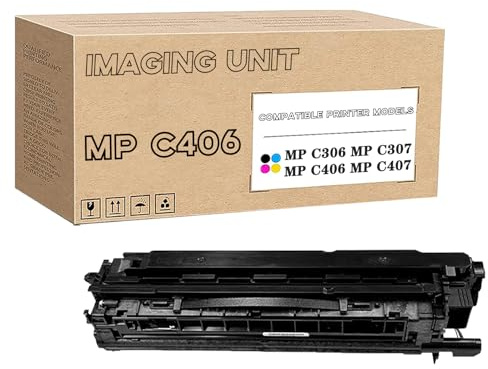 RSENSO MP C406 Unità Di Imaging (tamburo E Unità Di Sviluppo) Compatibile Per MP C306 MP C307 MP C406 MP C407 Black