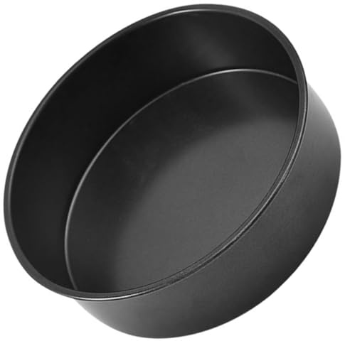 HOLIDYOYO Molde Redondo para Pastel de 6 Pulgadas con Fondo Desmontable, Acero Inoxidable Antiadherente, Molde Metálico para Hornear Tartas y Pasteles, Apto para Horno y Repostería