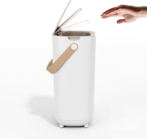 AEVE Poubelle à couches SmartSensor 22 litres - Sans odeur - Mains libres - Chambre de bébé