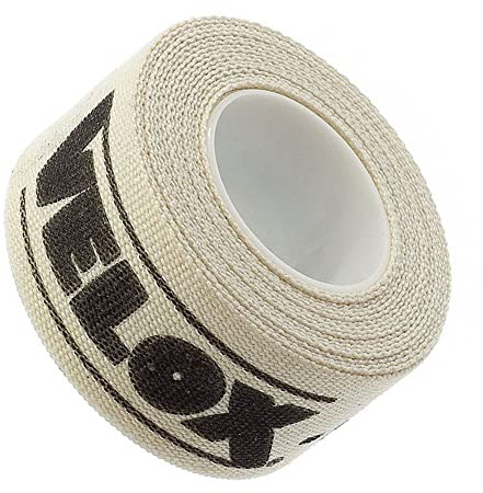 Velox Deluxe Cotton Rim Tape 22 mm x 2 m – 2-Pack Box – High-Strength Adhesive Rim Liner for Presta & Schrader Valves – Heat & Pressure Resistant Wheel Protection for Road, Gravel & MTB Bikes