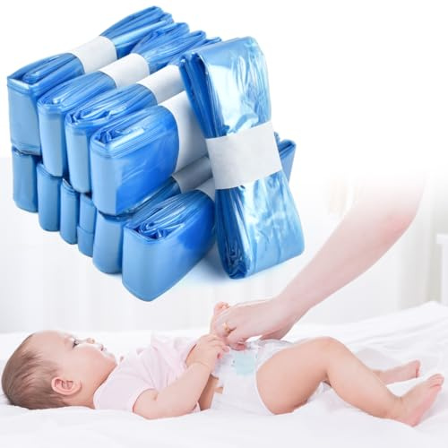 YOPEUC 10 Stück Nachfüllfolie Windeleimer, 4.5m Windeleimer Nachfüllkassetten für Tommee Tippee Nachfüll, Windeleimer Nachfüllfolie für Litter Locker Genie Nachfüllkassette and Others