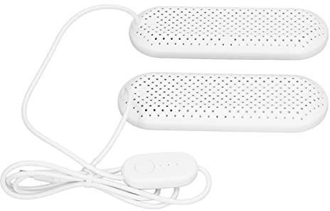 F&Y Household USB Shoe Dryer Student Dormitory Adult Deodorizing Boot Shoes Dryer with Timer (White)