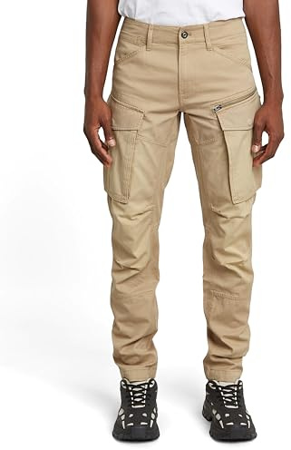 G-STAR Homme Pantalon Rovic Zip 3D Regular Tapered, Brun (Lion D02190-C962-1610), 30W / 32L