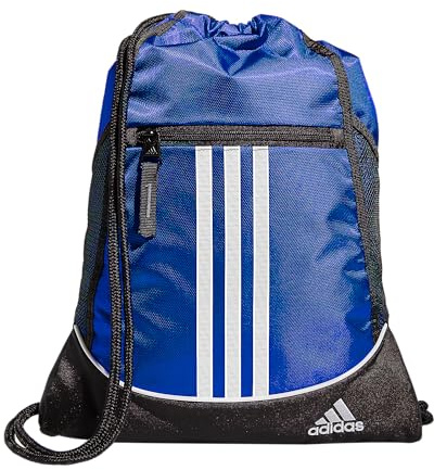 adidas Alliance Rucksack mit Kordelzug, Turnbeutel, Marineblau, Einheitsgröße, Team Royal Blue, Einheitsgröße