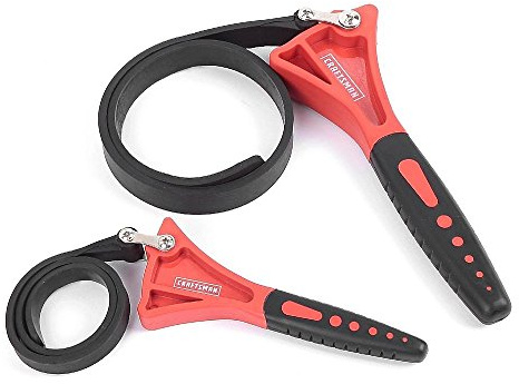 Craftsman 2 Piece 16 Inch Rubber Strap Wrench Set, 9-45570