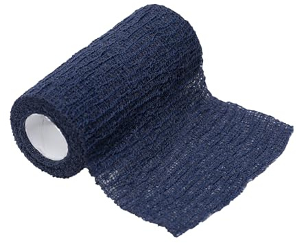 Previs - Previcoesiva XL, Farbige Kohäsive Elastische Binde, Blau, Größen 4 m x 10 cm, Packung mit 10 Stücken.