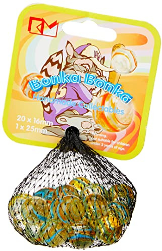 4M King Marbles Bonka Bonka Handgefertigte Murmeln