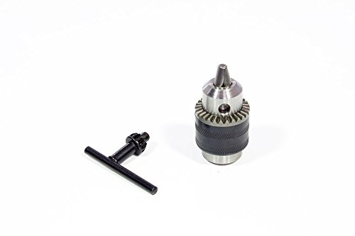 SOGI Y136 Mandrino Porta Punte per Contropunta Tornio SOGI M1-100, Diametro Punte da 1 a 8 mm, Innesto Filettato