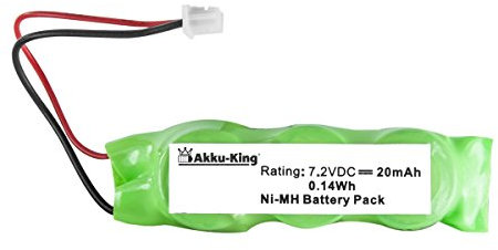 Akku-King Backup, CMOS Batterie für Symbol MC9000, MC9060, MC9094 - NI-MH 20mAh