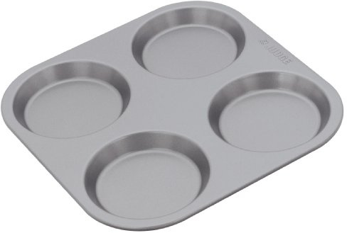 Judge Molde para tartaletas (4, Gris, 10 x 1,5 cm