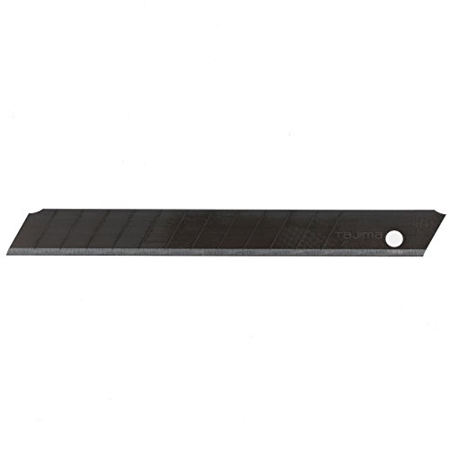 Tajima Razar Black 9 mm Klingen, Spender und Karte, 1 Stück, TAJ-11050