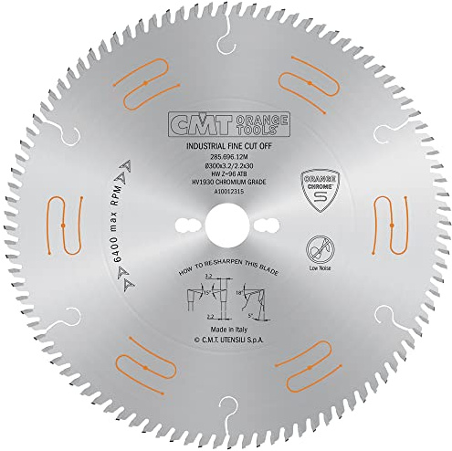 CMT ORANGE TOOLS 285.696.12M - LAMA CIRCOLARE CHROME HW 300x3.2/2.2x30 Z96 5ATB