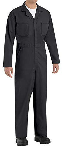 Red Kap Herren-Overall aus Twill, Schwarz, 34