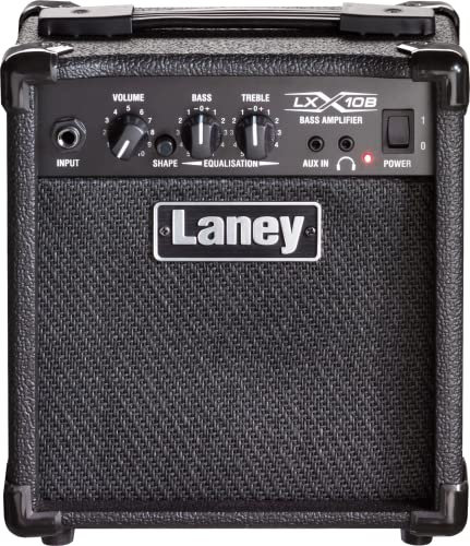 Laney LX10B Bassgitarre Combo 10W 5 Zoll Tieftöner schwarz