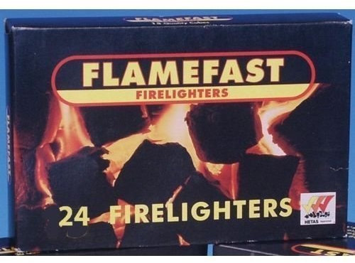 Flamefast Firelighters 28 packs of 24 = 672 For Fires Log burners & Stoves