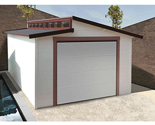 SOLID SUPERIA Garage Torino Bois 570 x 360 x 291 cm S8248
