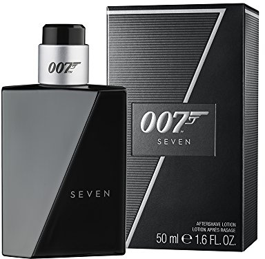 James Bond 007 Seven After Shave Lotion Spray för honom, 50 ml