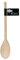 Chef Aid 10 Inch Spoon, Perfect for Home Baking and Cooking, Crafted with a Oval Spoon Edge for Ease of use and sourced from Well Managed Forests, Non Stick Friendly Kitchen Essential