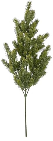 creativ home Künstlicher TANNENZWEIG REAL mit 57 Trieben. Ca 87 cm.