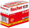 fischer - Chevilles nylon SX 6 x 30 / Boîte de 100