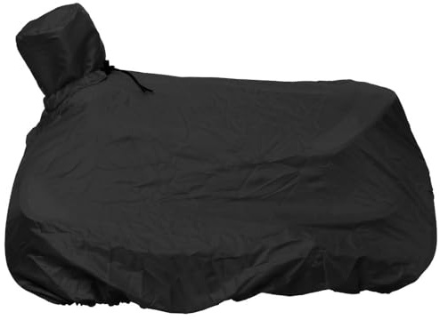Tuff 1 nylon sadel och tyghållare, svart