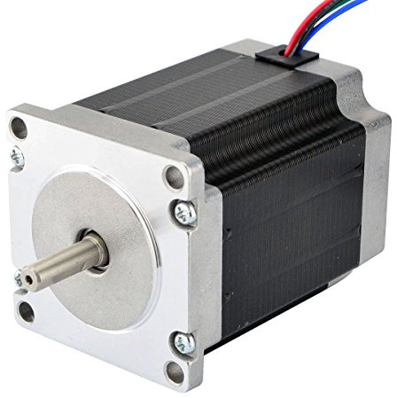STEPPERONLINE Nema 23 Schrittmotor 1.8deg 1.9Nm 2.8A 57x76mm 4 Drähte CNC | für 3D Drucker, CNC Fräse