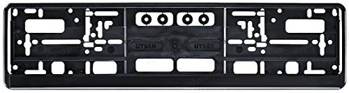 KFZ Kennzeichenhalter / Kennzeichenhalterung / Kennzeichenverstärker mit Click-Leiste