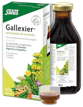 Salus Gallexier Fórmula Herbal, Ayuda a la Correcta Digestión, 250 ml