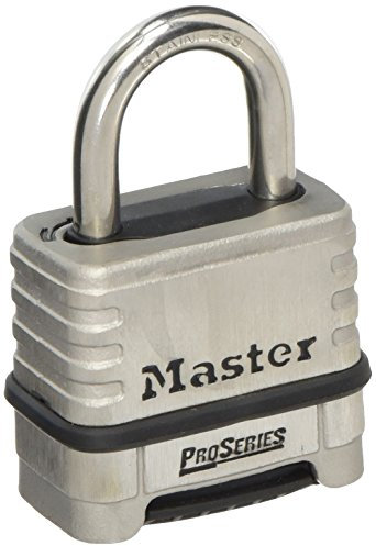 Master Lock 1174D Resettable Stainless Steel Combination Padlock